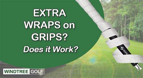 extra wraps on golf grips.